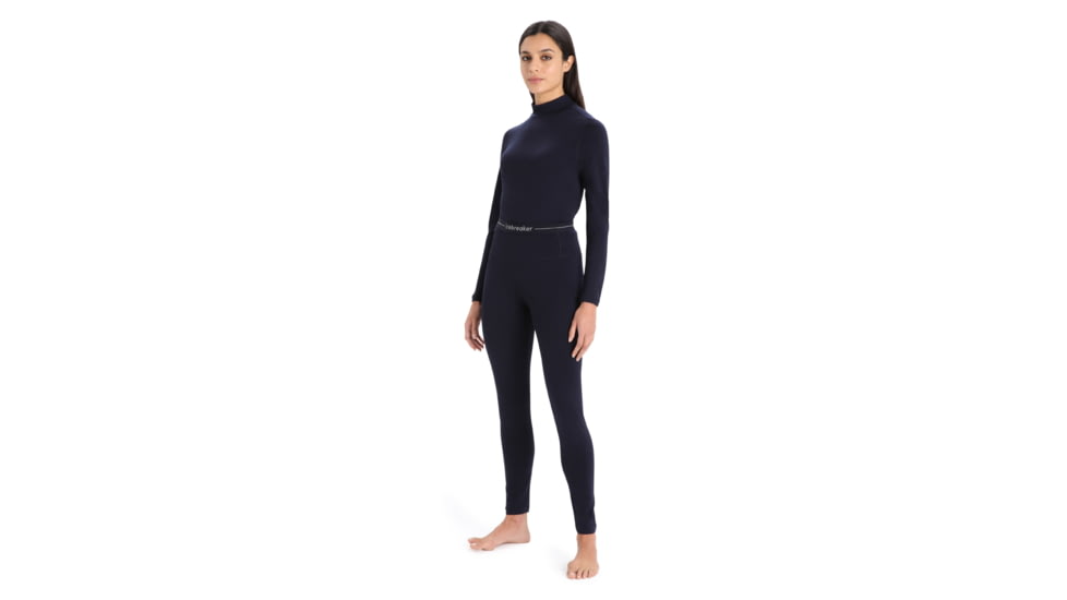 Icebreaker 260 Tech High Rise Thermal Leggings - Women's, Midnight Navy, Small, IB0A56I4401S