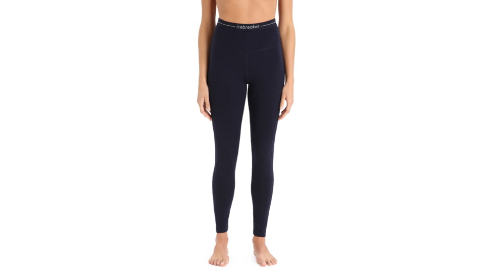Icebreaker 260 Tech High Rise Thermal Leggings - Womens, Midnight Navy, Small, IB0A56I4401S