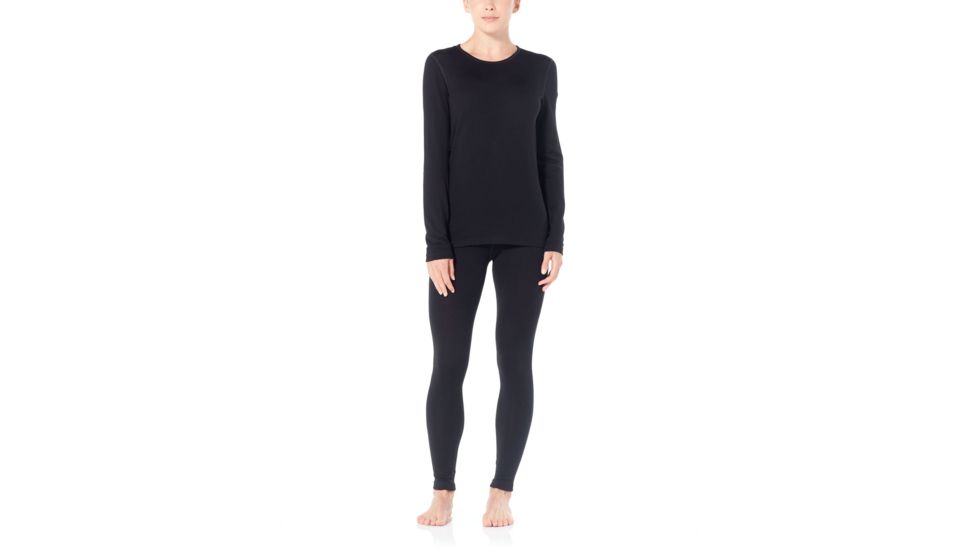 Icebreaker 260 Tech Leggings - Womens, Black, Extra Large, 104392001XL