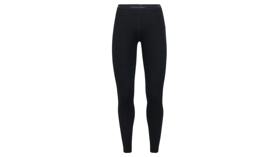Icebreaker 260 Tech Leggings - Womens, Black, Extra Large, 104392001XL