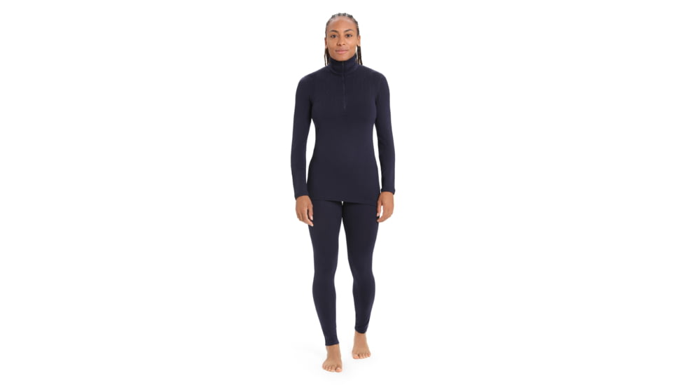 Icebreaker 260 Tech Leggings - Womens, Midnight Navy, Extra Large, IB104392401XL