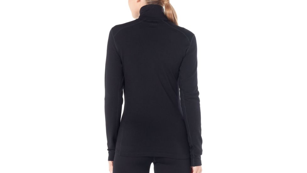 Icebreaker 260 Tech Long Sleeve Half Zip Thermal Top - Women's, Black, Extra Large, IB104390001XL