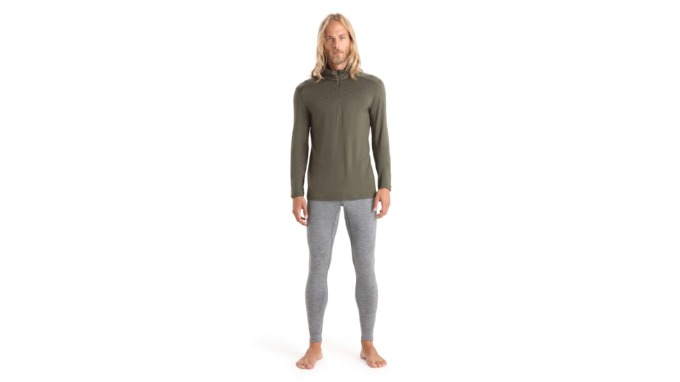 Icebreaker 260 Tech Long Sleeve Half Zip Thermal Top - Mens, Loden, 2XL, IB104372069XXL