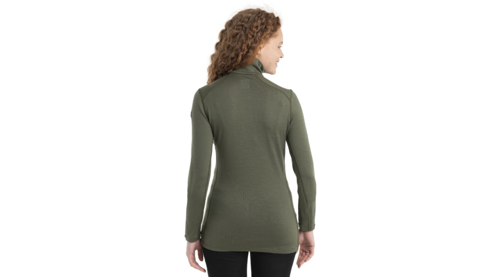 Icebreaker 260 Tech Long Sleeve Half Zip Thermal Top - Womens, Loden, Extra Small, IB104390069XS