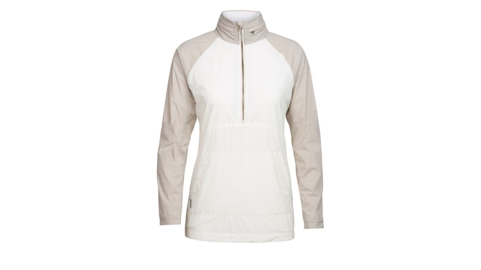 Icebreaker Affix Anorak, Snow/Pumice, L, 104102101L