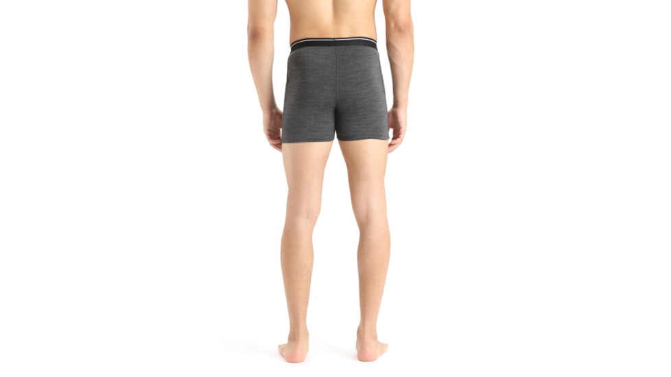 Icebreaker Anatomica Boxers - Mens, Jet Heather, Small, IB103029011S