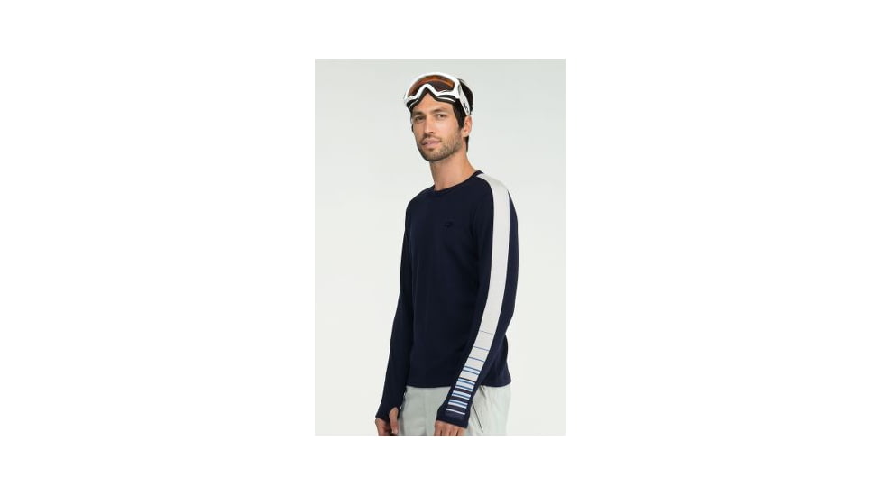 Icebreaker Apex Crewe 260 LS Shirt - Men's-Admiral-Small