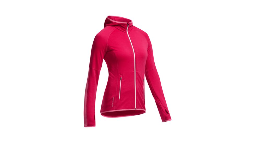 Icebreaker Atom Long Sleeve Hood Jacket - Womens