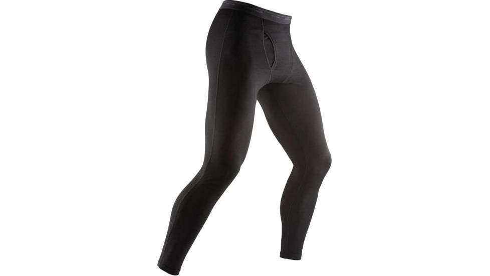 Icebreaker Body Fit Leggings w/Fly 260 Clearance - Men's-Black-Medium