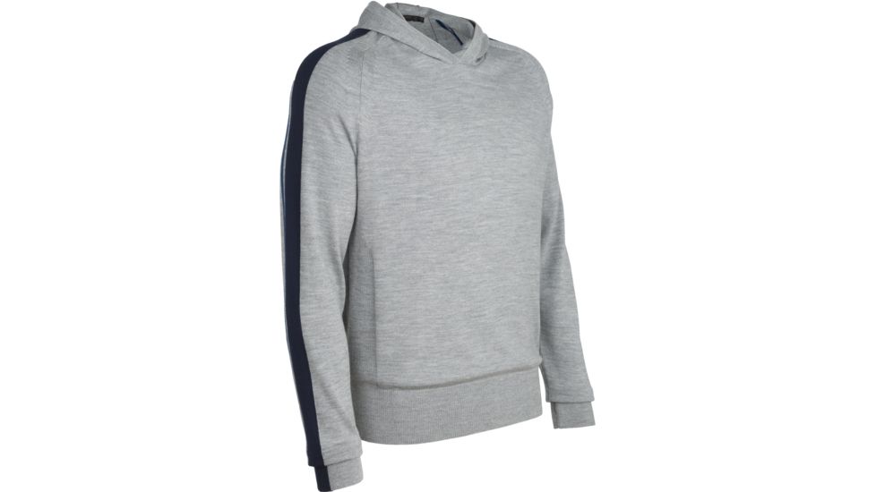 Icebreaker Coronet Long Sleeve Hood Sweater - Men's-Metro-Large