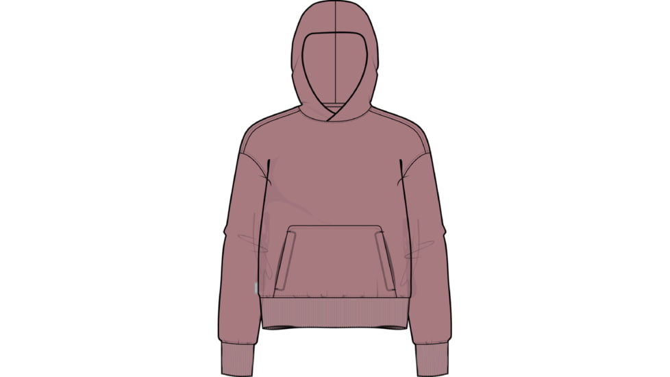 Icebreaker Crush II Long Sleeve Hoodie - Women's, Crystal, Medium, IB0A56T6937M