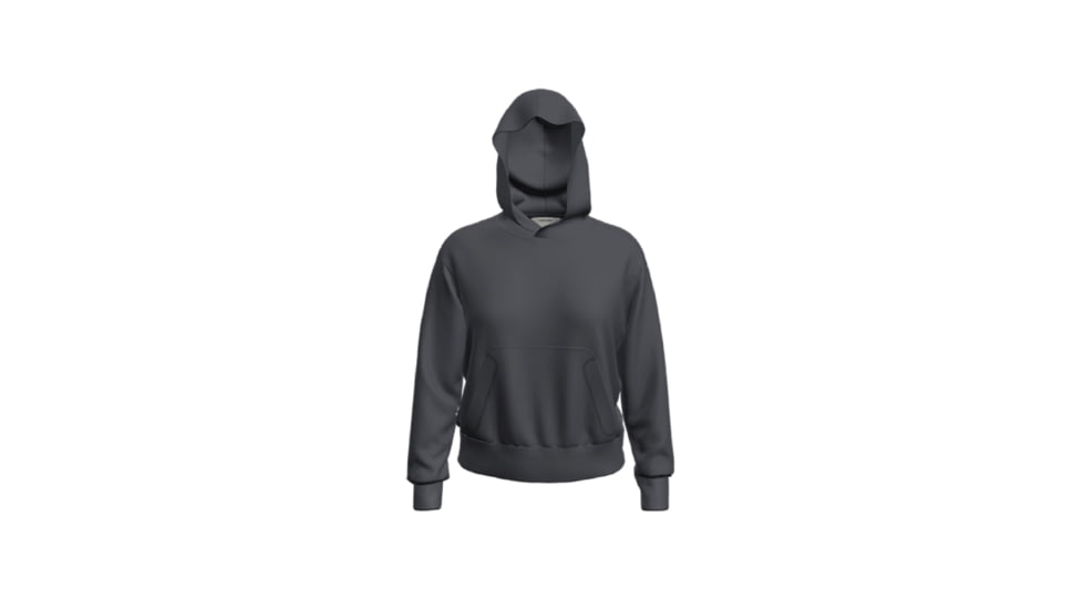 Icebreaker Crush II Long Sleeve Hoodie - Women's, Graphite, Small, IB0A56T6884S
