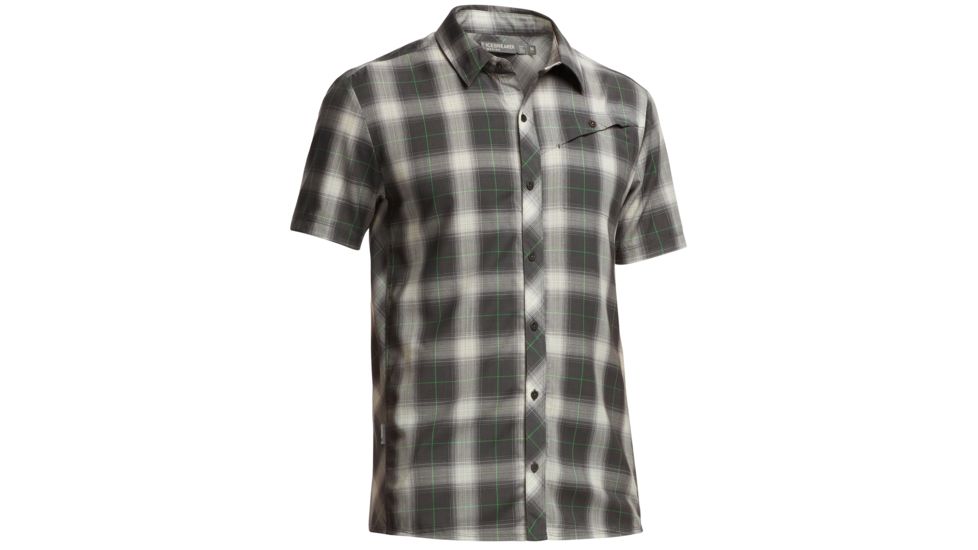 Icebreaker Departure Short Sleeve Shirt - Men's-Monsoon-Medium