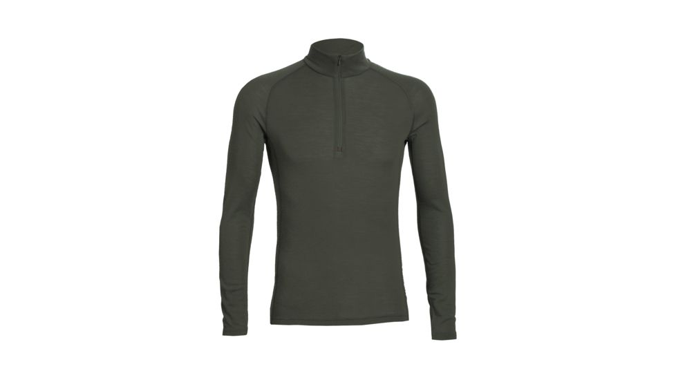 Icebreaker Everyday Long Sleeve Half Zip, Cargo, L, 101259G80L