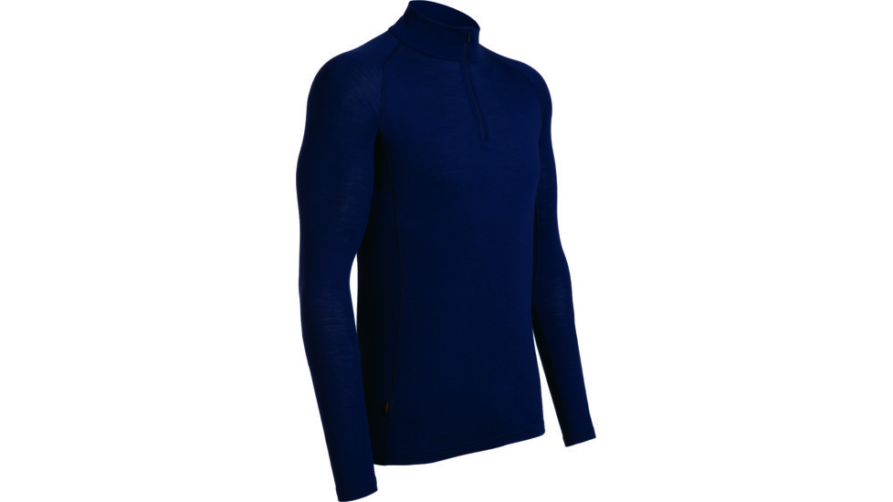 Icebreaker Everyday Long Sleeve Half Zip - Men's-Admiral-Medium