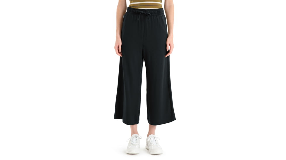 Icebreaker Granary Culottes - Womens, Black, Extra Large, IB0A56OP001XL