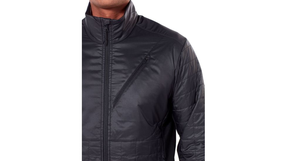 Icebreaker Helix Long Sleeve Zip, Black/Jet Hthr, 2XL, 103431-005-XXL