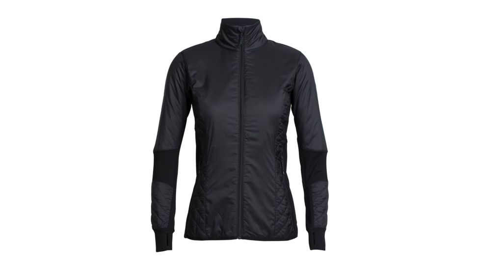 Icebreaker Helix Long Sleeve Zip, Black, M, 103427002M