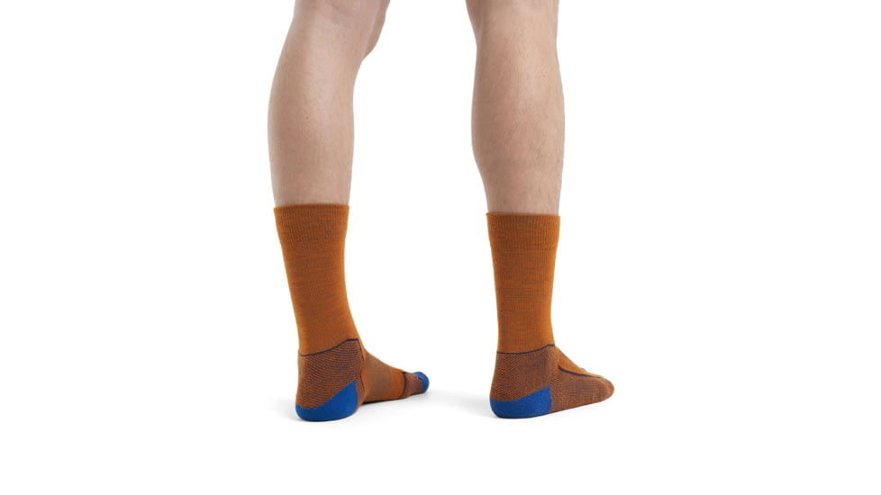 Icebreaker Hike+ Light Crew Socks - Men's, Earth/Nightshade/Lazurite, Extra Large, IB105103925XL