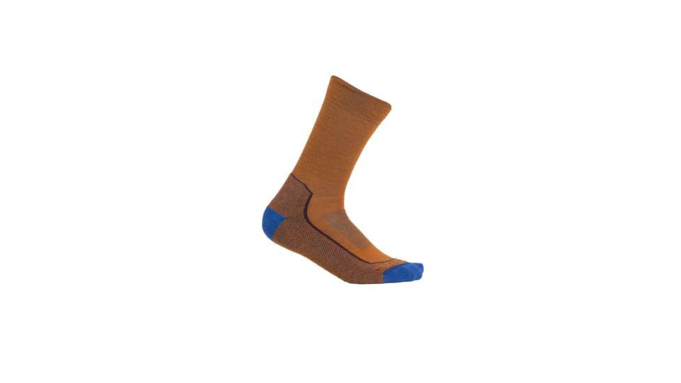 Icebreaker Hike+ Light Crew Socks - Mens, Earth/Nightshade/Lazurite, Extra Large, IB105103925XL