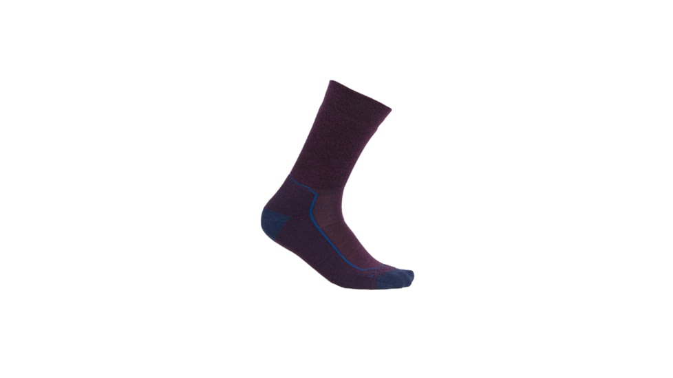 Icebreaker Hike+ Medium Crew Socks - Men's, Nightshade/Lazur/Royalnav, Large, IB105101953L