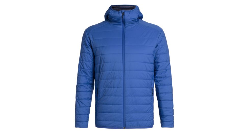 Icebreaker Hyperia Hooded Jacket - Mens, SURF, Medium, 103874433M
