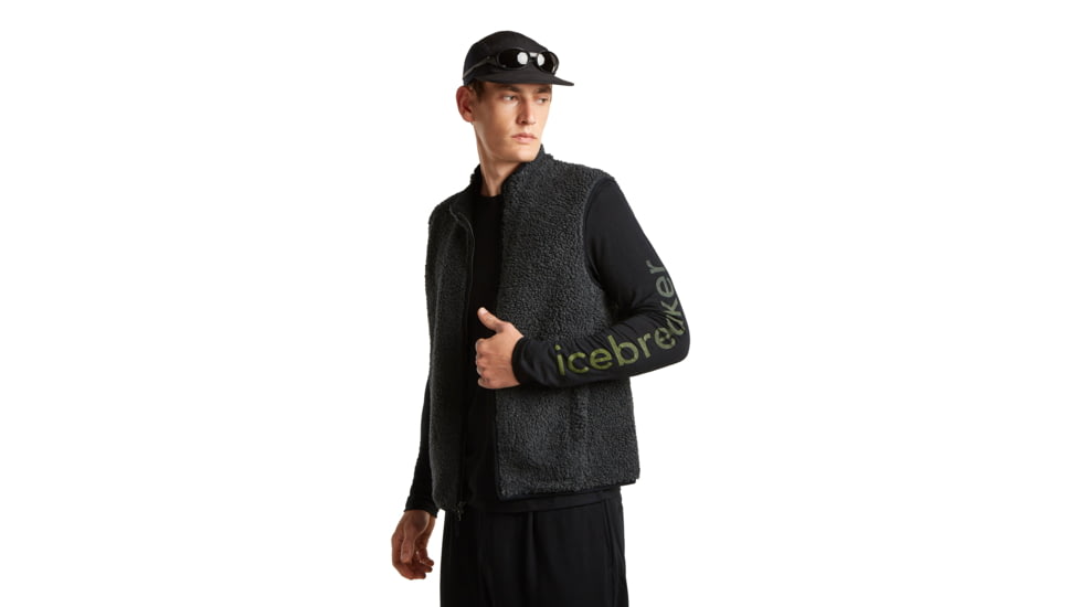 Icebreaker Merino 150 Tech Lite Long Sleeve IB Vertical Tee - Mens