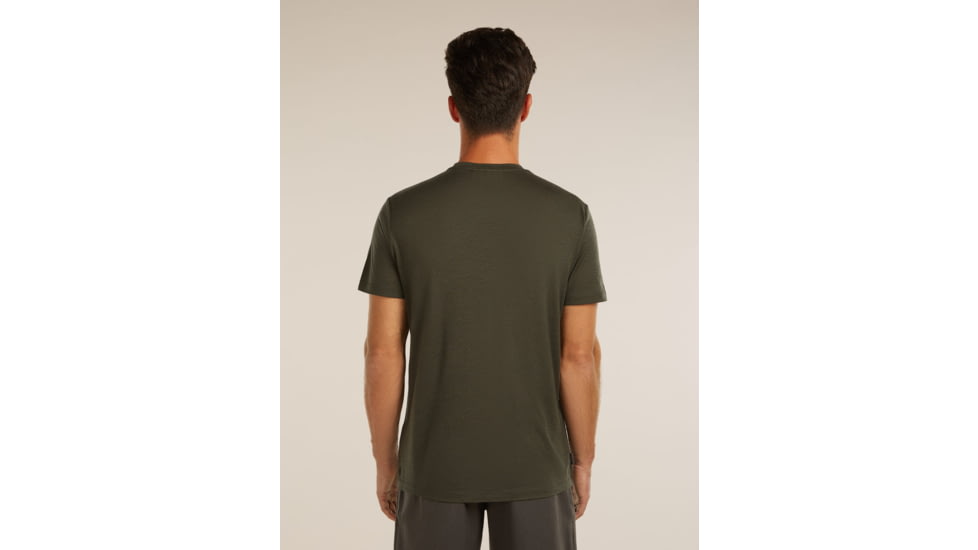 Icebreaker Merino 150 Tech Lite Short Sleeve Range Stripes T-Shirt - Mens