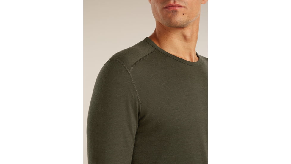 Icebreaker Merino 200 Oasis Long Sleeve Crewe Thermal Top - Mens