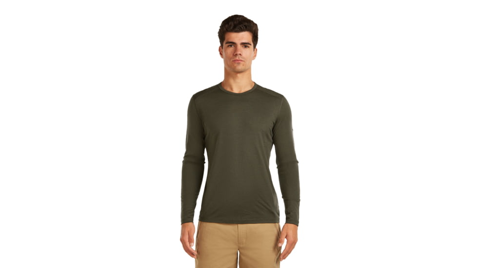 Icebreaker Merino 200 Oasis Long Sleeve Crewe Thermal Top - Mens