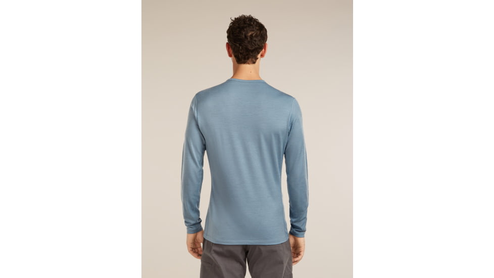 Icebreaker Merino 200 Oasis Long Sleeve Crewe Thermal Top - Mens