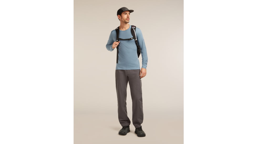 Icebreaker Merino 200 Oasis Long Sleeve Crewe Thermal Top - Mens