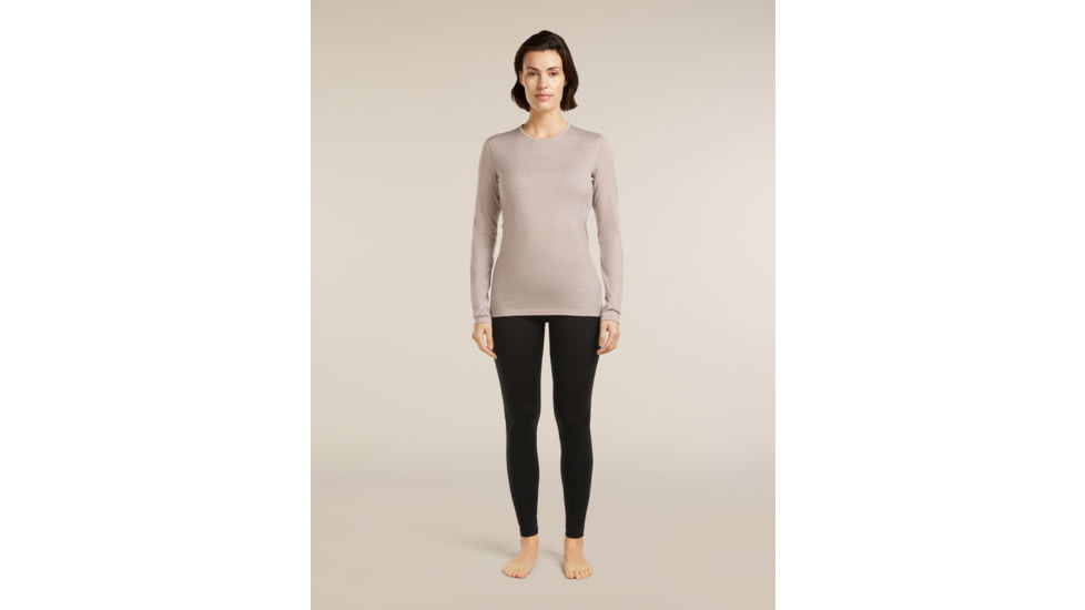Icebreaker Merino 200 Oasis Long Sleeve Crewe Thermal Top - Womens