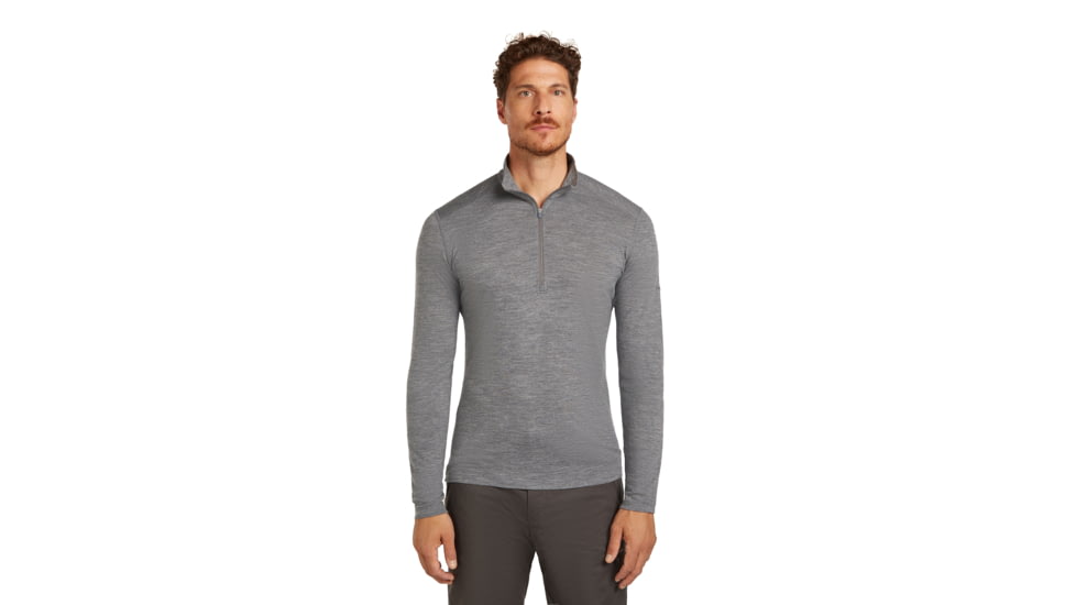 Icebreaker Merino 200 Oasis Long Sleeve Half Zip Thermal Top - Mens