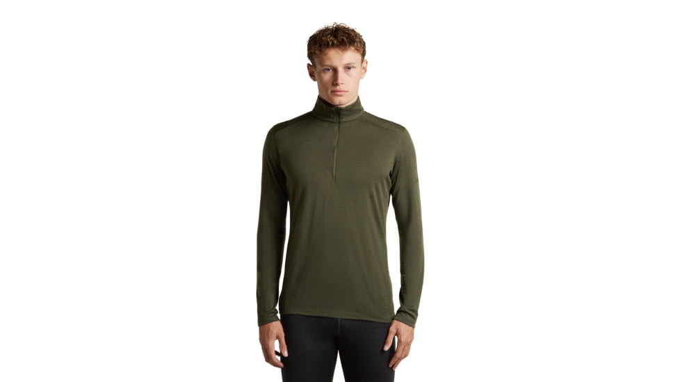 Icebreaker Merino 200 Oasis Long Sleeve Half Zip Thermal Top - Mens