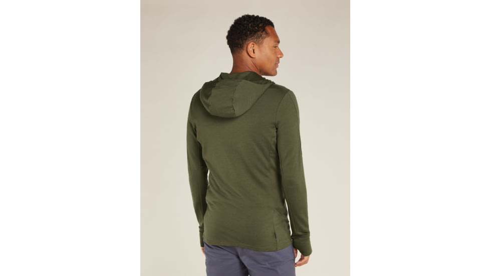 Icebreaker Merino 260 Quantum Long Sleeve Zip Hoodie - Mens