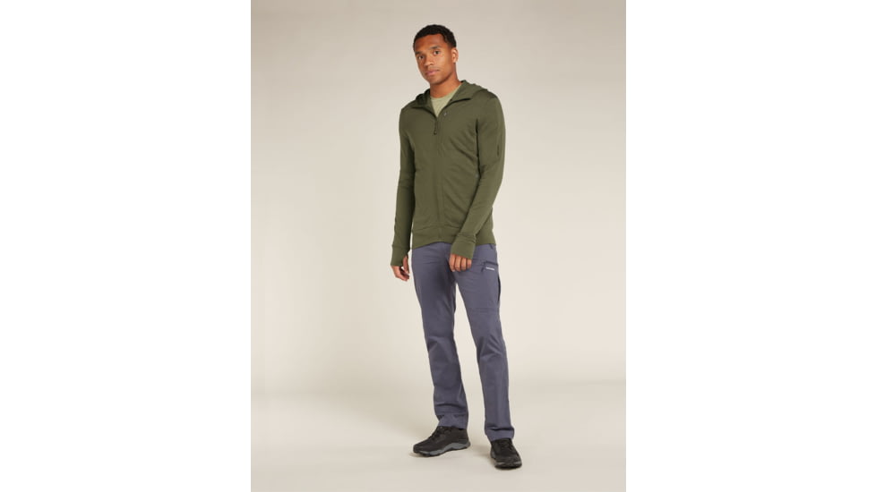 Icebreaker Merino 260 Quantum Long Sleeve Zip Hoodie - Mens