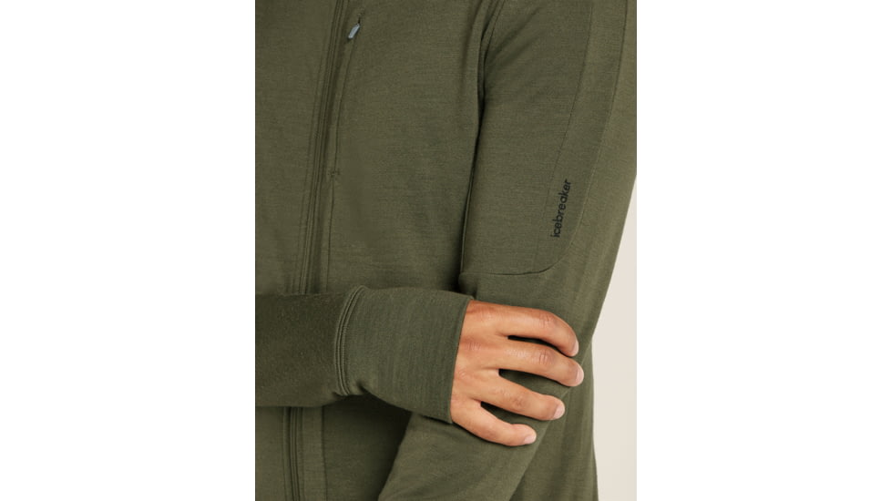 Icebreaker Merino 260 Quantum Long Sleeve Zip Hoodie - Mens