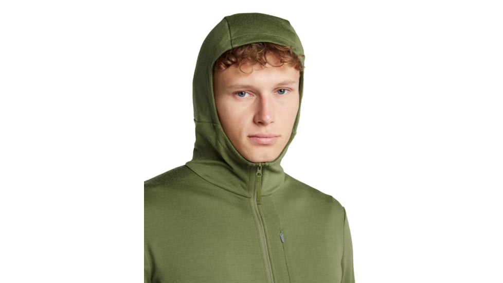 Icebreaker Merino 260 Quantum Long Sleeve Zip Hoodie - Mens