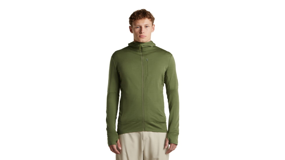 Icebreaker Merino 260 Quantum Long Sleeve Zip Hoodie - Mens