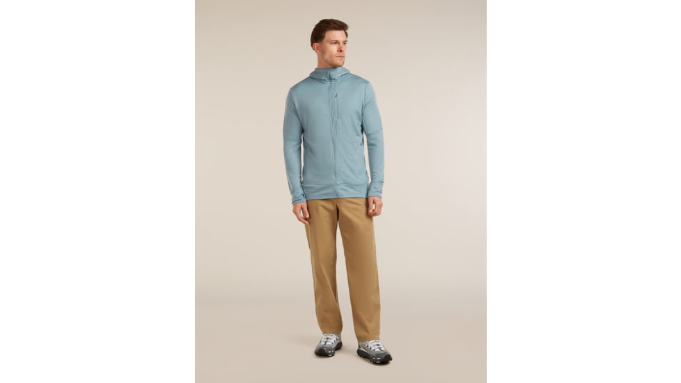 Icebreaker Merino 260 Quantum Long Sleeve Zip Hoodie - Mens