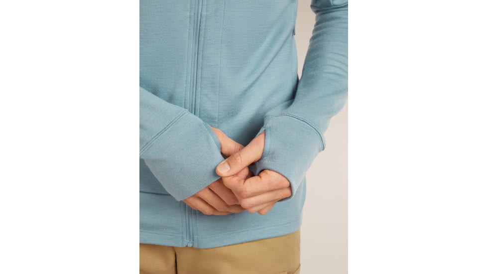 Icebreaker Merino 260 Quantum Long Sleeve Zip Hoodie - Mens