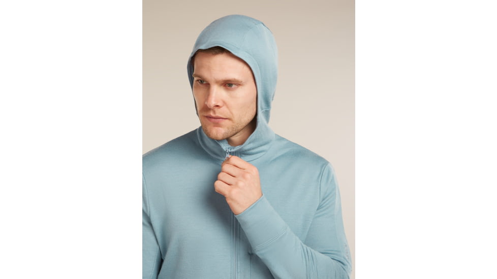 Icebreaker Merino 260 Quantum Long Sleeve Zip Hoodie - Mens