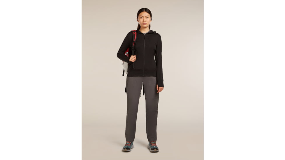 Icebreaker Merino 260 Quantum Long Sleeve Zip Hoodie - Womens