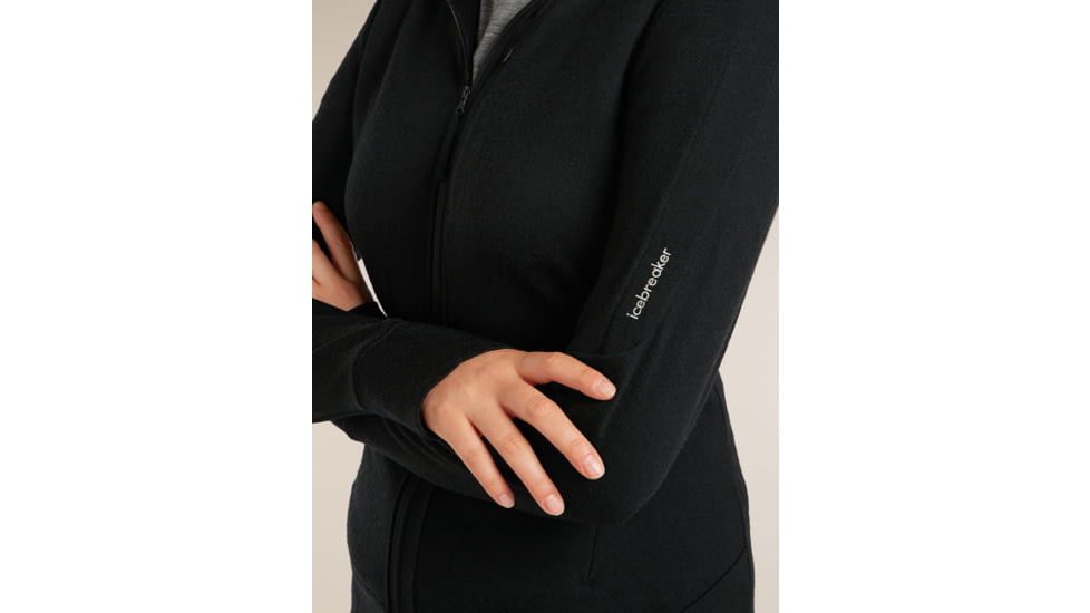 Icebreaker Merino 260 Quantum Long Sleeve Zip Hoodie - Womens