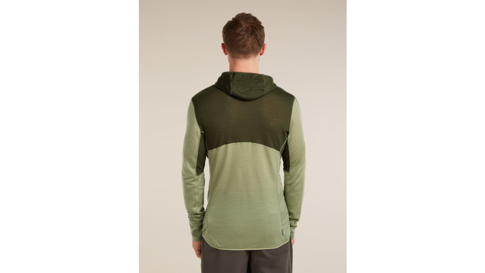 Icebreaker Merino Blend 200 RealFleece Descender Long Sleeve Zip Hoodie - Mens