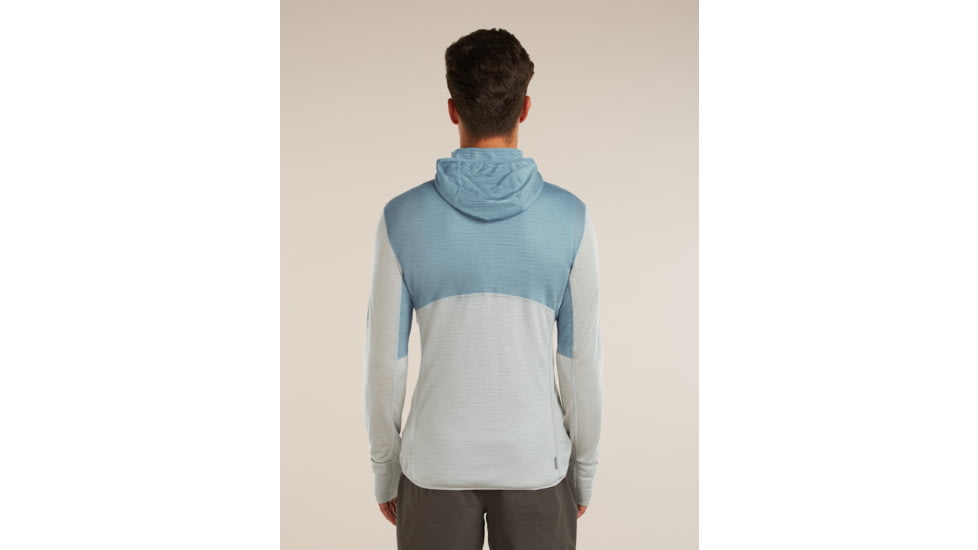 Icebreaker Merino Blend 200 RealFleece Descender Long Sleeve Zip Hoodie - Mens