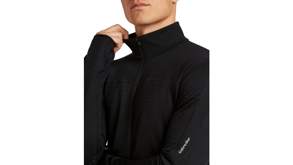 Icebreaker Merino Blend 300 RealFleece Descender Long Sleeve Zip Jacket - Mens, IB0A57QG001XL