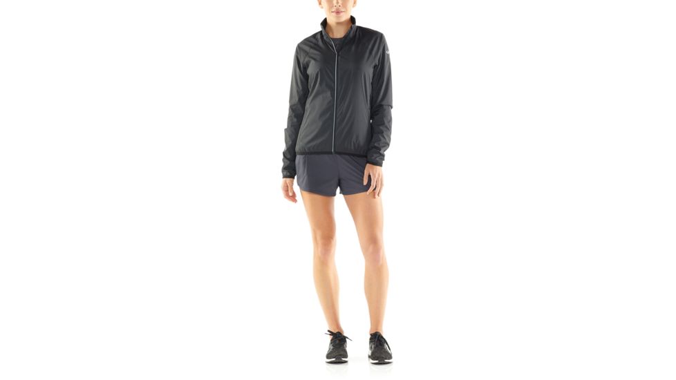 Icebreaker Impulse Running Shorts - Womens, Panther/Ember, M, 104618002M