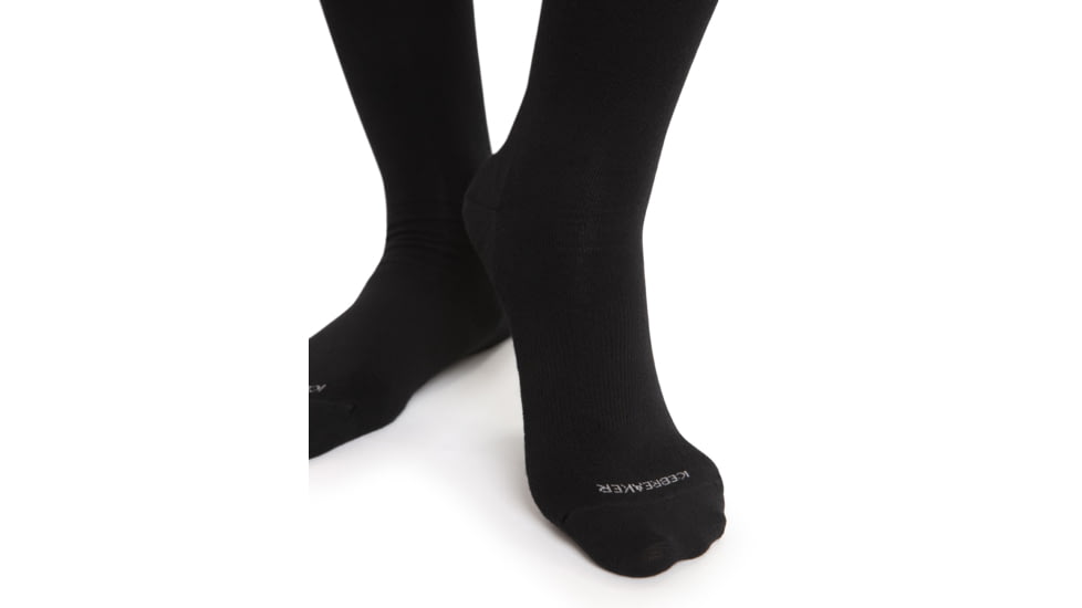 Icebreaker Lifestyle Fine Gauge Crew Socks - Women's, Black, Small, IB105253001SM